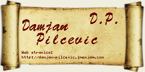 Damjan Pilčević vizit kartica